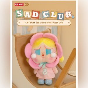 Authentic CRYBABY Sad Club Series-Plush Figure